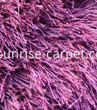 Detail of Thin Soft And Silk Long Pile Shaggy1